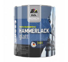 HAMMERLACK на ржавчину гладкая RAL-7024 графитовый серый 0,5л "DufaPremium" Эмаль (под заказ)